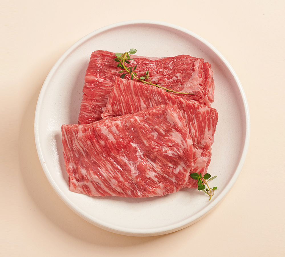 [우돈타] 한우 양지 1++ 400g