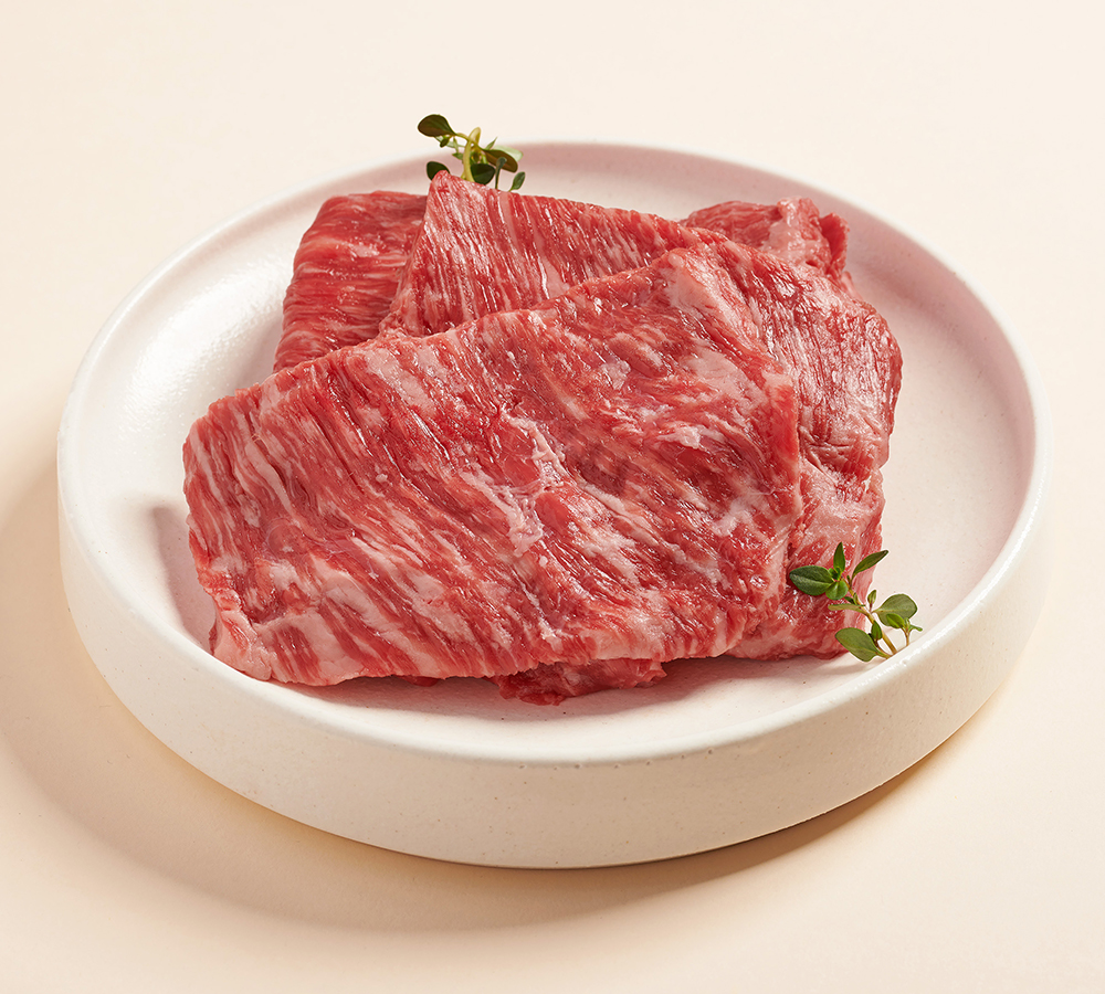 [우돈타] 한우 양지 1++ 400g