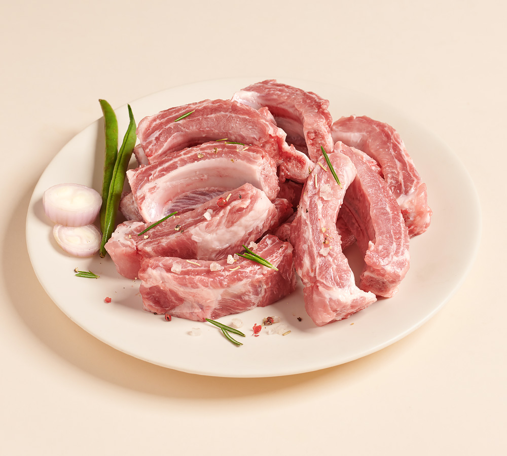 [우돈타] 한돈 등갈비(구이&찜용) 500g