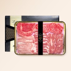 [우돈타] 한우 한돈 반반 채반 선물세트 1kg